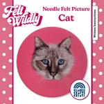 Load image into Gallery viewer, Needle Felted Cat Picture Kit