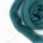 Load image into Gallery viewer, Carded Corriedale Slivers - Duck Egg