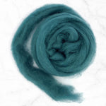 Load image into Gallery viewer, Carded Corriedale Slivers - Duck Egg