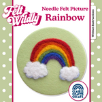 Load image into Gallery viewer, Rainbow Kit - Needle Felted Picture Kit