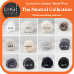 Load image into Gallery viewer, The Neutral Collection - Carded New Zealand Wool DHG 'Maori' Batts