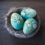 Load image into Gallery viewer, Workshop in a Box - Needle Felted Blossom Eggs by The Lady Moth
