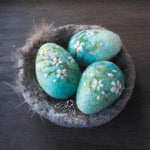 Load image into Gallery viewer, Workshop in a Box - Needle Felted Blossom Eggs by The Lady Moth