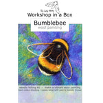 Load image into Gallery viewer, Workshop in a Box - Needle Felted Bumblebee Picture by The Lady Moth.