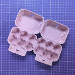 Load image into Gallery viewer, Pink Egg Box - Storage for 5g Wool Amounts.