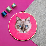Load image into Gallery viewer, Needle Felted Cat Picture Kit