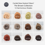 Load image into Gallery viewer, The Ultimate MINI BATTS Collection Carded New Zealand Wool DHG 'Maori' 415g