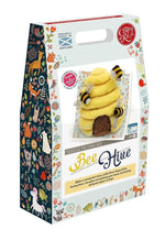 Load image into Gallery viewer, Bee Hive - Needle Felting Kit by The Crafty Kit Company
