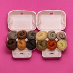 Load image into Gallery viewer, The Brown Collection - Carded New Zealand Wool DHG 'Maori' Batts