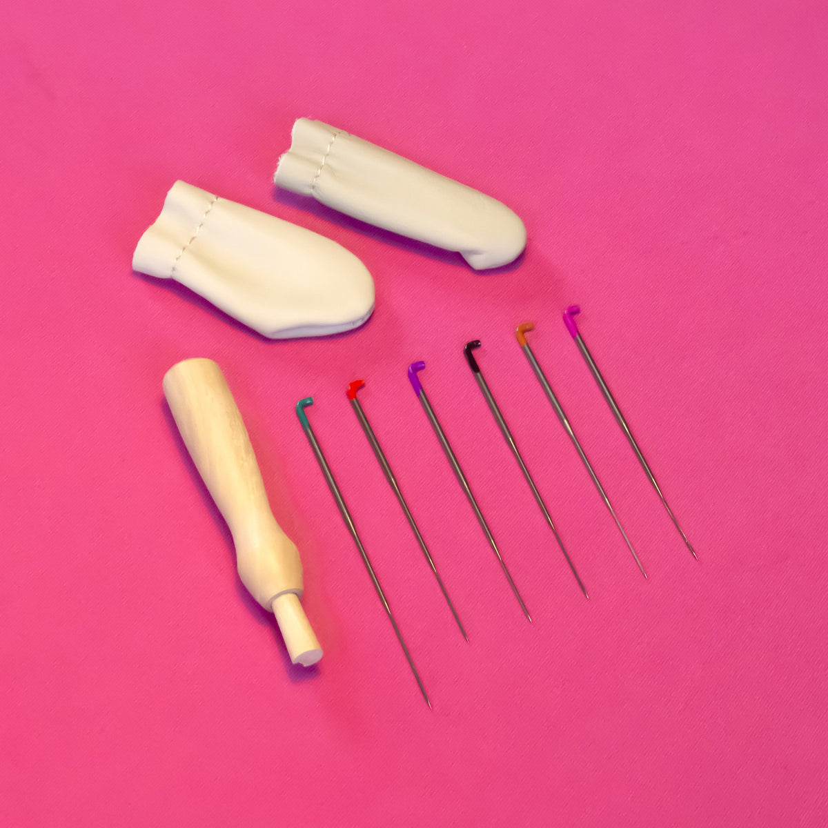 Felting Needles Starter Set with colour coded needles Felt Wildly