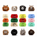 Load image into Gallery viewer, The Workshop Collection 20 Colours of Carded Corriedale Slivers + Core!