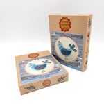 Load image into Gallery viewer, CLEARANCE - Folk Bird Applique Mini Hoop by Corinne Lapierre