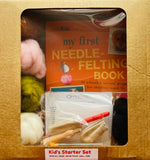 Load image into Gallery viewer, My First Needle Felting Starter Set with Book, Tools & Quality Wool!