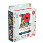 Load image into Gallery viewer, Felt Poppy - Felting Kit by The Crafty Kit Company
