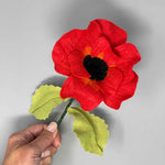 Load image into Gallery viewer, Clearance - Felt Poppy - Felting Kit by The Crafty Kit Company