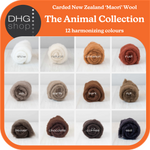 Load image into Gallery viewer, The Animal Collection - Carded New Zealand Wool DHG 'Maori' Batts