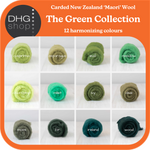 Load image into Gallery viewer, The Green Collection - Carded New Zealand Wool DHG 'Maori' Batts