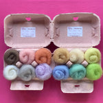 Load image into Gallery viewer, The Pastel Collection - Carded New Zealand Wool DHG 'Maori' Batts