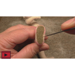 Load image into Gallery viewer, 'Hope' ballerina outfit & Teddy Bear kit with 75 minutes high quality online Felting video tutorial Workshop by Anna Potapova