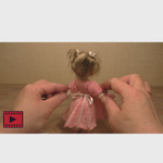 Load image into Gallery viewer, &#39;Hope&#39; ballerina outfit &amp; Teddy Bear kit with 75 minutes high quality online Felting video tutorial Workshop by Anna Potapova
