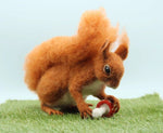 Load image into Gallery viewer, Solly The Squirrel Needle Felting Kit
