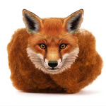 Load image into Gallery viewer, Carded Corriedale Slivers - Fox