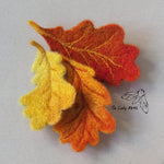 Load image into Gallery viewer, Workshop in a Box - Needle Felted Leaves, Acorns & Berries by The Lady Moth