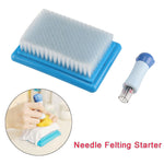 Load image into Gallery viewer, 6 Robin Decorations Needle Felting Kit