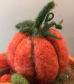 Load image into Gallery viewer, Carded Corriedale Slivers - Peach Melba (Pumpkin)