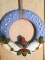 Load image into Gallery viewer, Carded Corriedale Slivers - Dream Cloud Blue