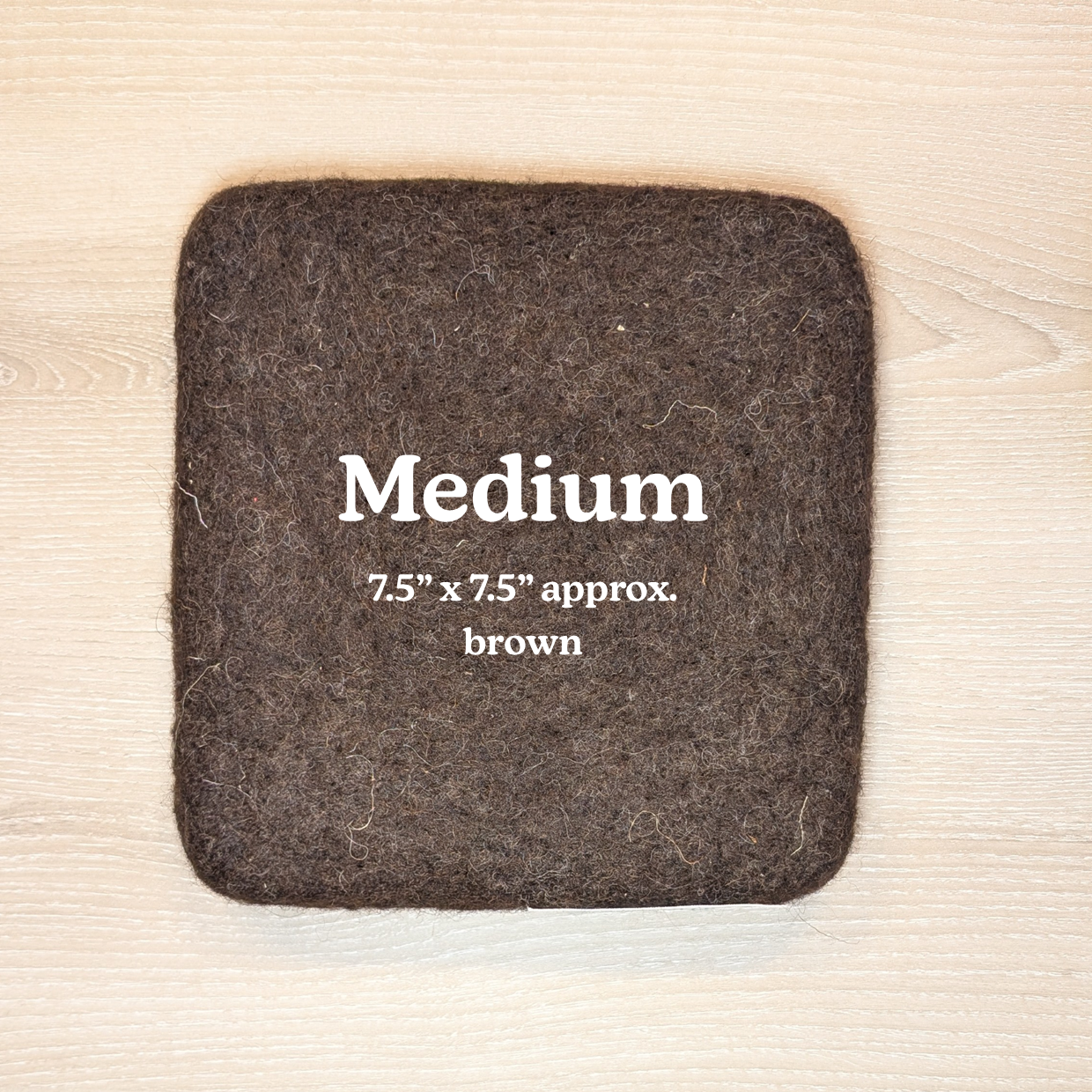 FeltABULOUS Wooly StabMat - PURE WOOL - Handmade in UK, Lincolnshire