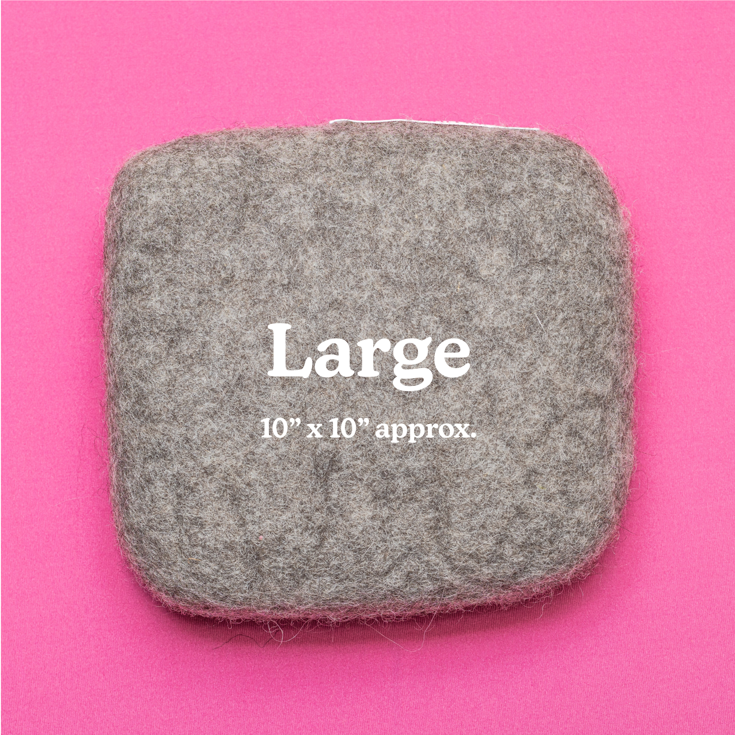 FeltABULOUS Wooly StabMat - PURE WOOL - Handmade in UK, Lincolnshire