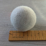 Load image into Gallery viewer, Pure Wool Felt Balls - Ivory White - Choice of sizes
