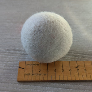 Pure Wool Felt Balls - Ivory White - Choice of sizes