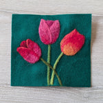 Load image into Gallery viewer, Pick &amp; Mix Tulip Picture - Needle Felting Workshop - 2026 Wool Shows
