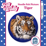 Load image into Gallery viewer, Needle Felted Tiger Picture Kit
