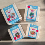 Load image into Gallery viewer, CLEARANCE - Mini Felt Craft Brooch Kit by Hawthorn Handmade
