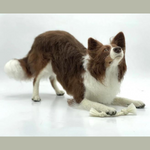 Load image into Gallery viewer, Benji the Border Collie Artisan Needle Felting WOW Kit
