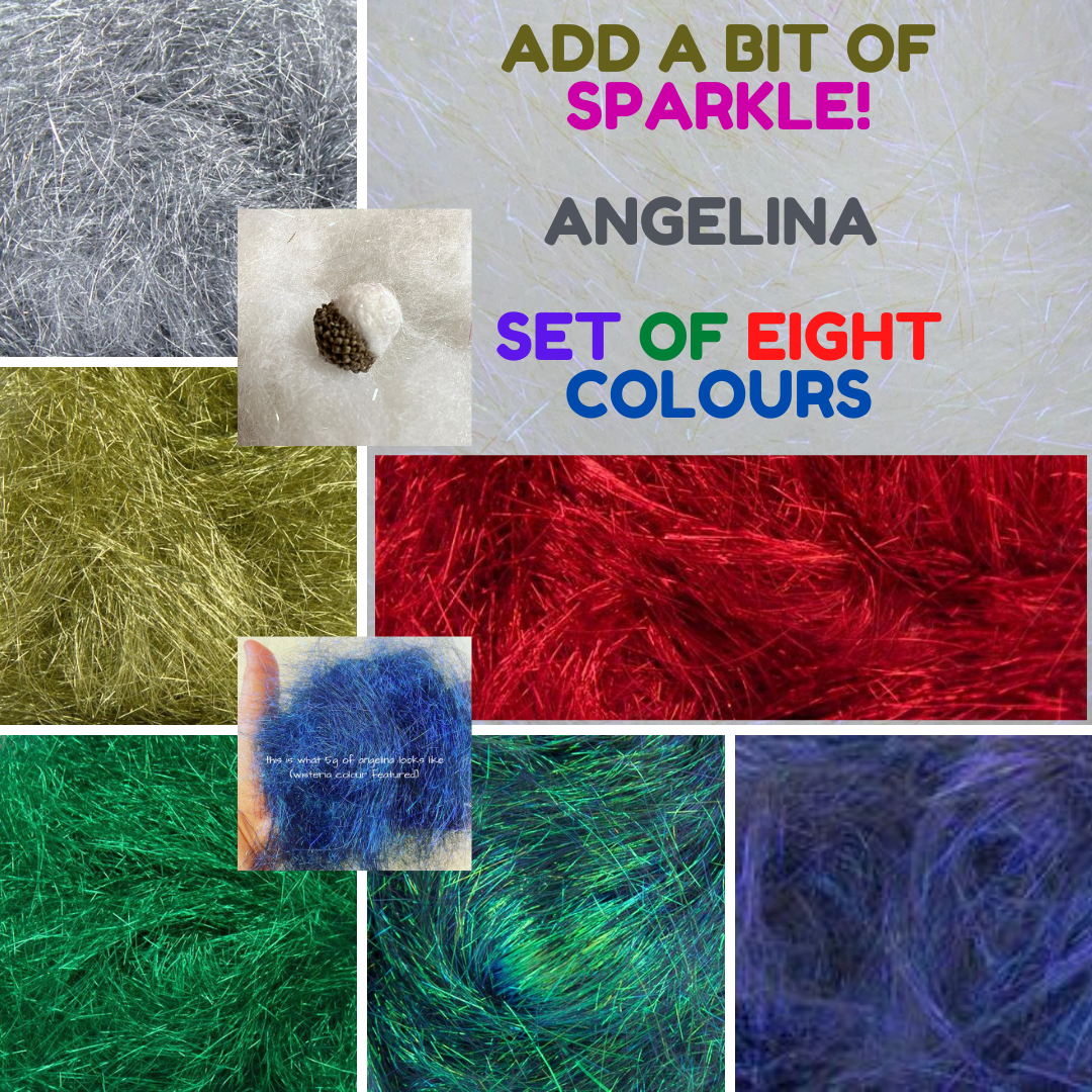 Set of 7 x 5g Colours of Angelina