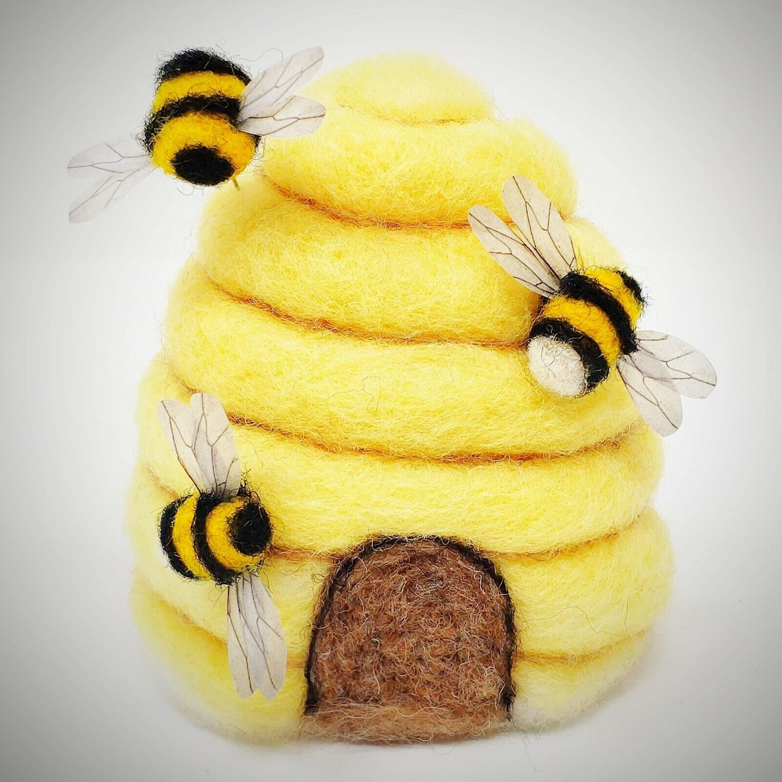 Needle Felting Kit- Bee Hive