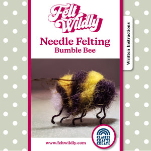 Bumble Bees 3D Needle Felting Kit - CCC