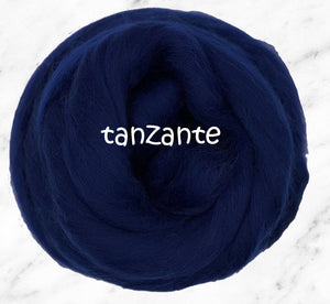 Carded Corriedale Slivers - Tanzante
