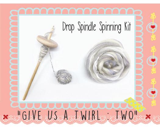Give Us a Twirl Two DROP SPINDLE KIT - Gillian Gladrag