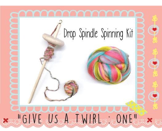 Give Us a Twirl One DROP SPINDLE KIT - Gillian Gladrag