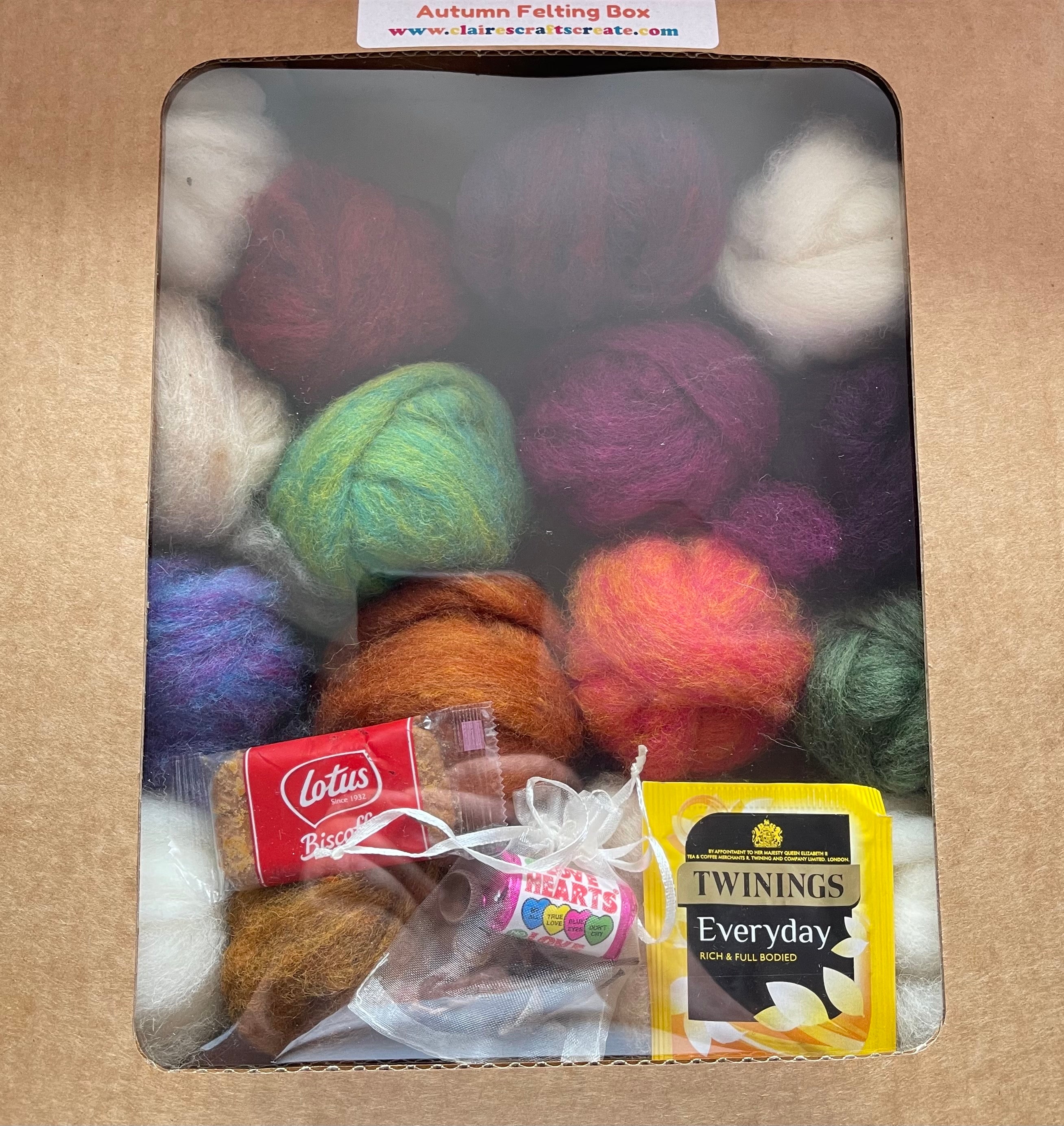 Autumn Needle Felting Box  SPECIAL LIMITED OFFER