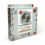 Load image into Gallery viewer, Otters in a Hoop - Needle Felting Kit by The Crafty Kit Company
