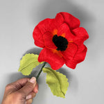 Load image into Gallery viewer, Felt Poppy - Felting Kit by The Crafty Kit Company
