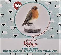 Robyn The Robin Artisan Needle Felting WOW Kit