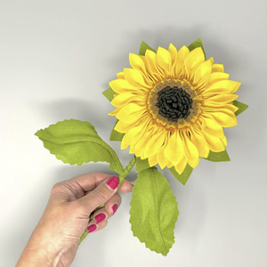 Felt Sunflower - Felting Kit by The Crafty Kit Company