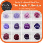 Load image into Gallery viewer, The Purple Collection - Carded New Zealand Wool DHG &#39;Maori&#39; Batts
